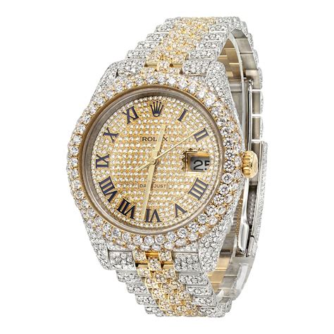 watch my diamonds fake|faux diamond watch for men.